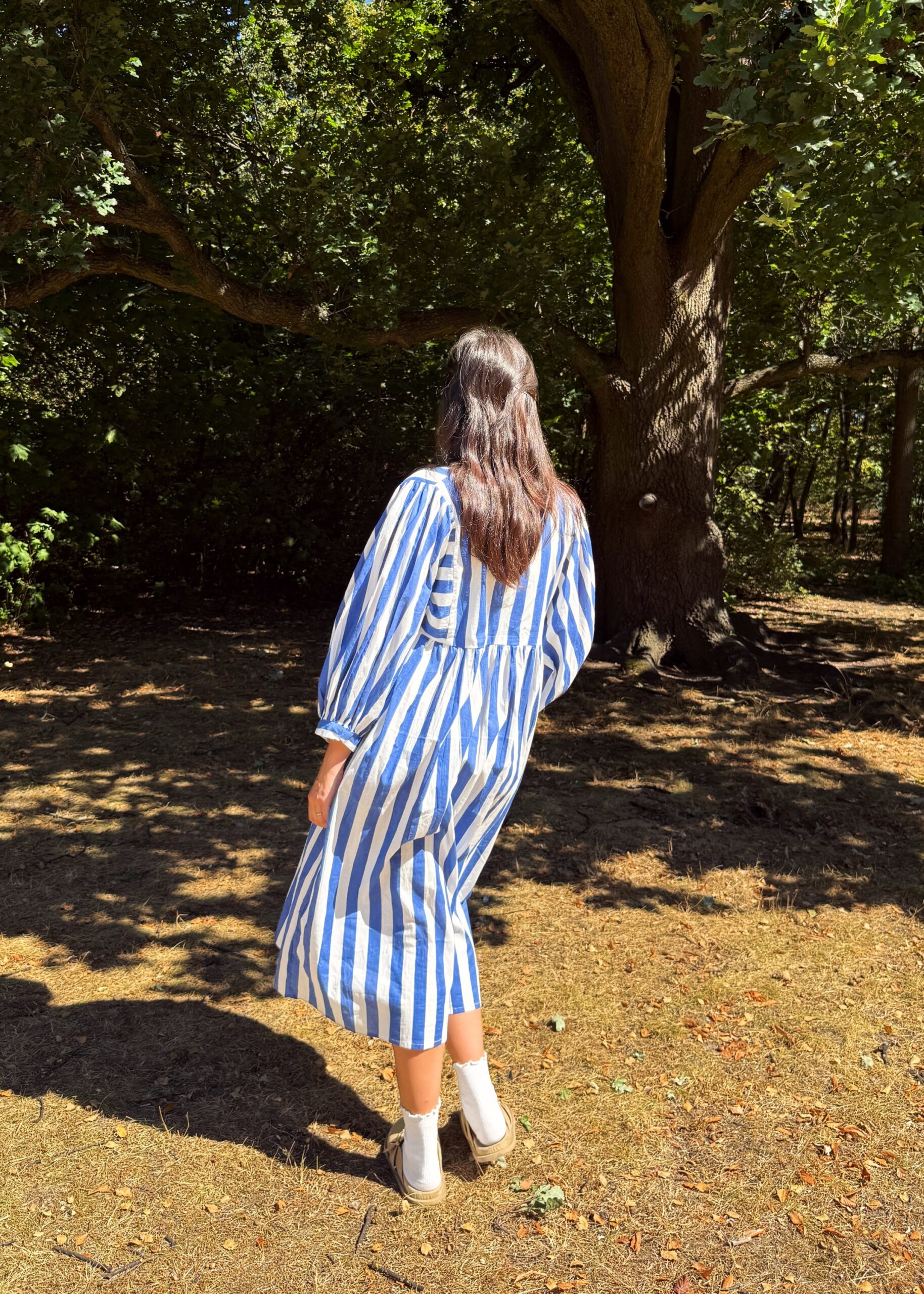 Sailor Song cotton oversize dress - Image 4